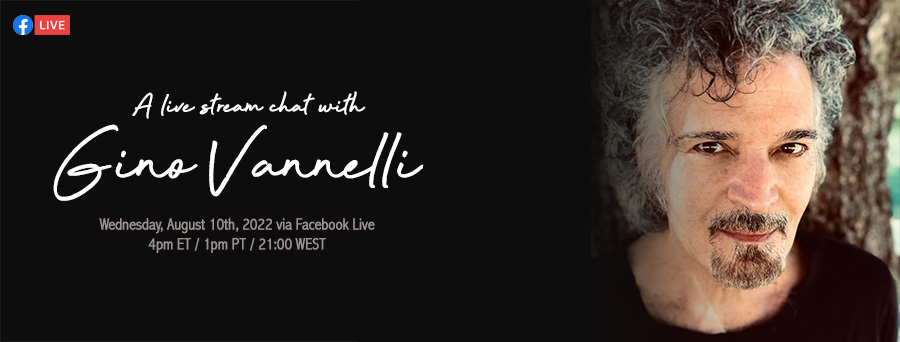gino vannelli facebook live